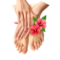 Manicure and Pedicure at home