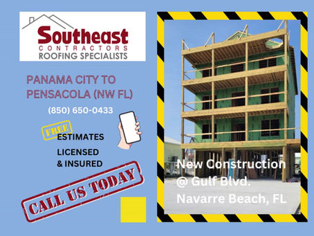 New Construction-Residential or Commercial-Free Estimates. Call Now: 850-650-0433.