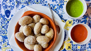 Papas Arrugadas with Mojos