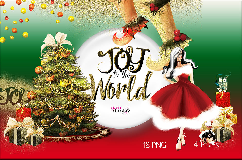 Thumbnail: Joy to the World Christmas Graphics