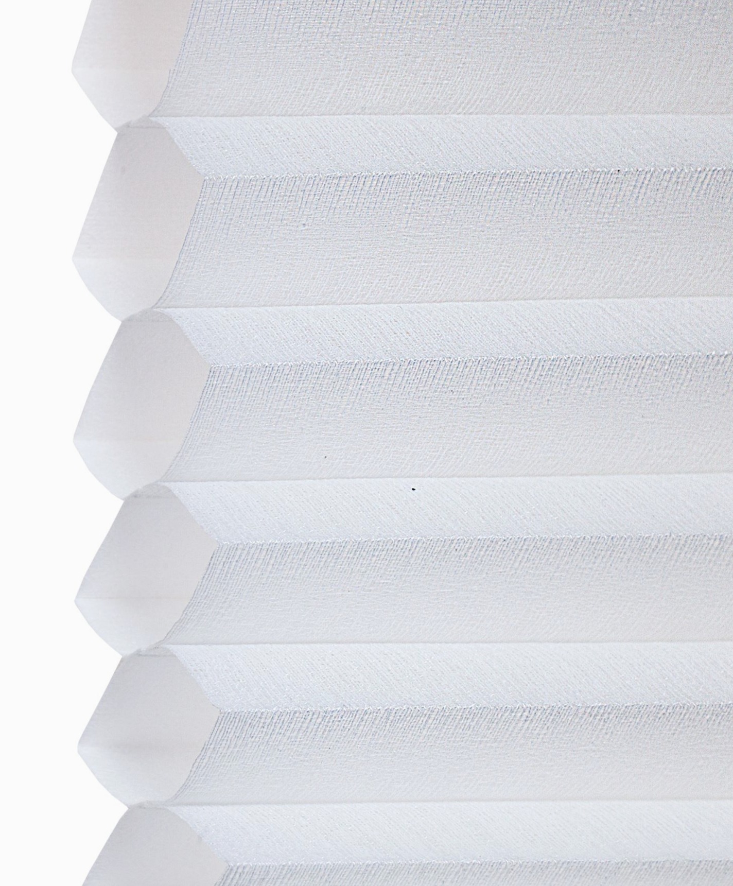 Porcelain LUX linen cellular shade fabric swatch