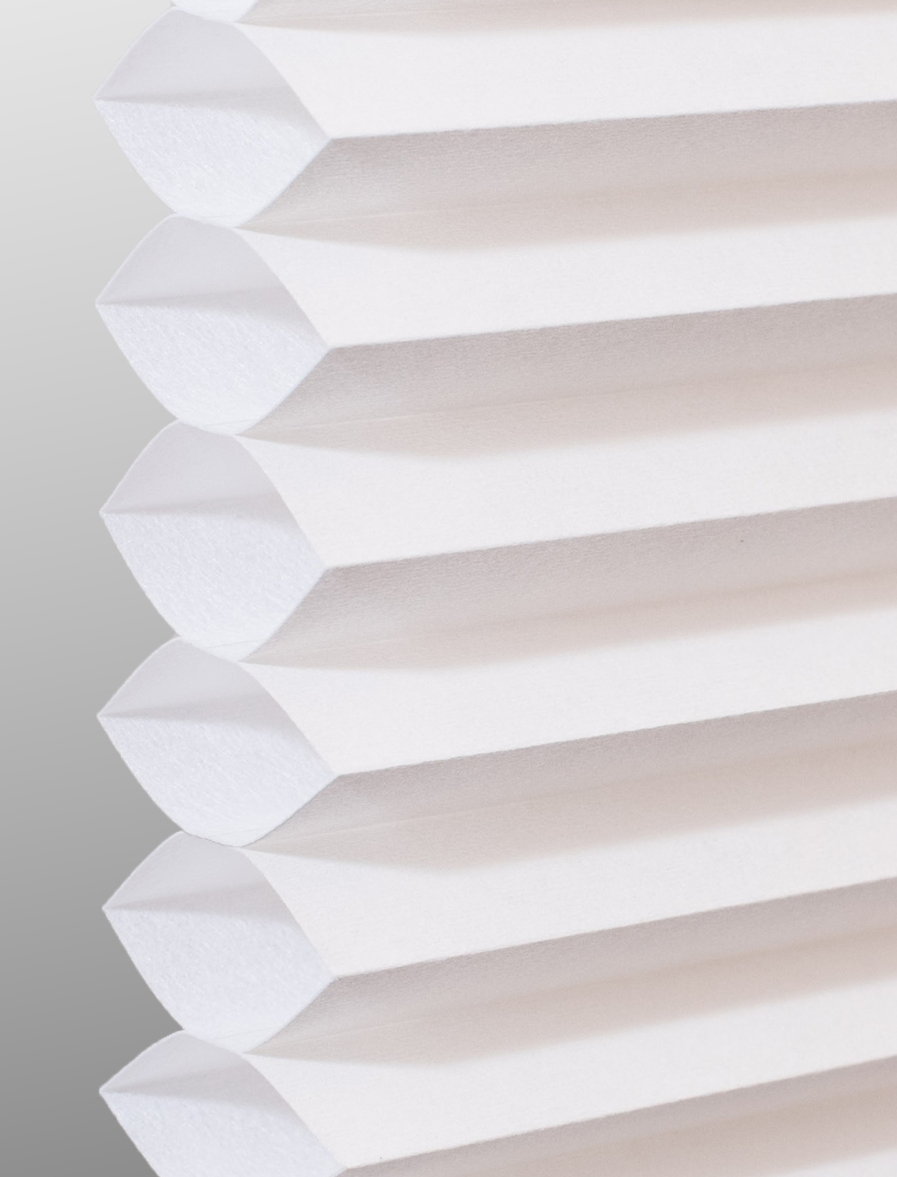 White Dove Single cell cellular shade fabric swatch