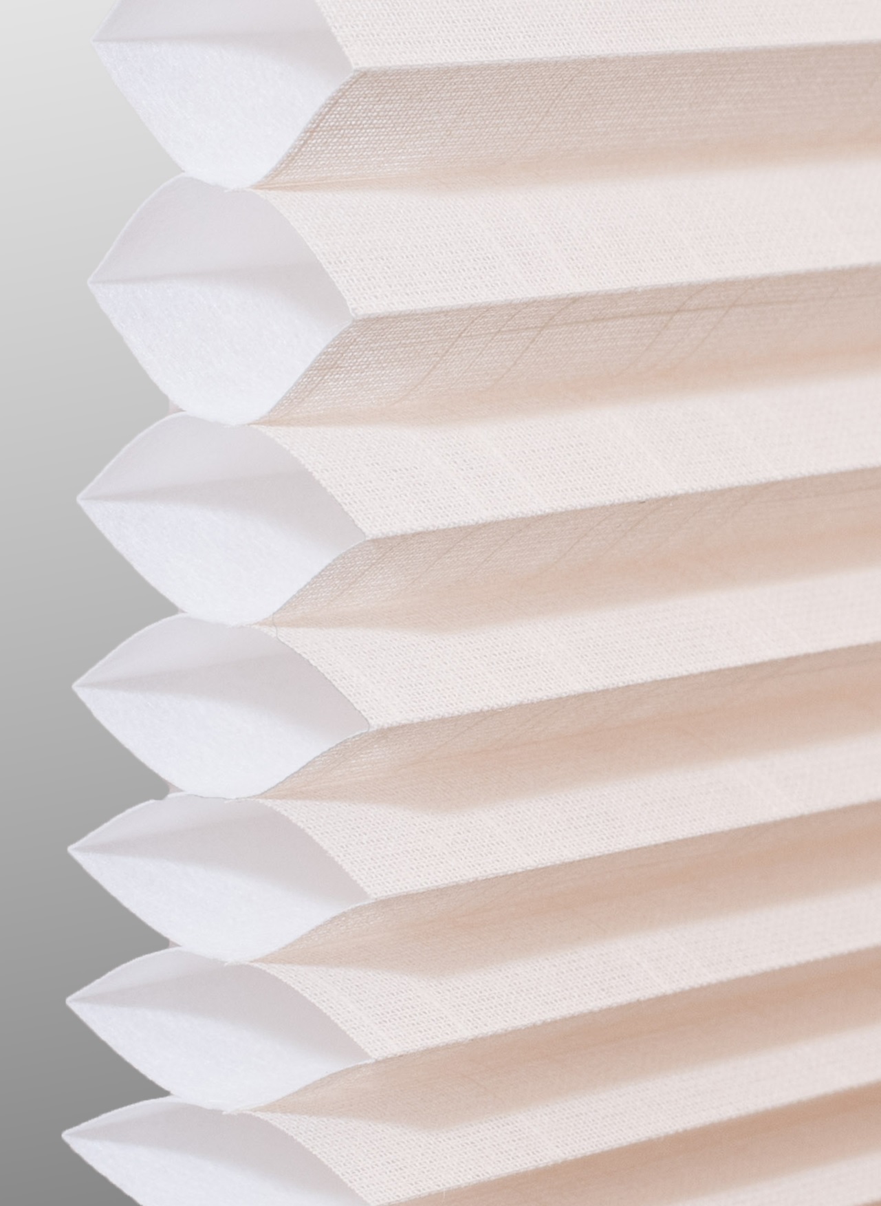 Alabaster Slub woven cellular shade fabric swatch
