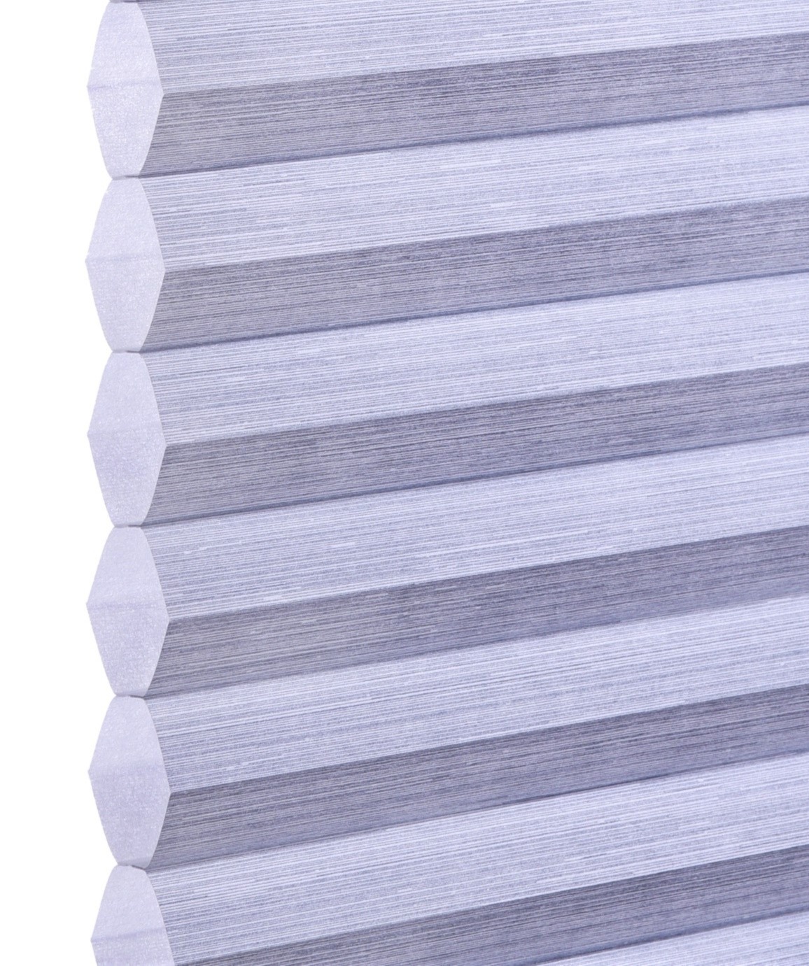 Royal Gray Bamboo print cellular shade fabric swatch