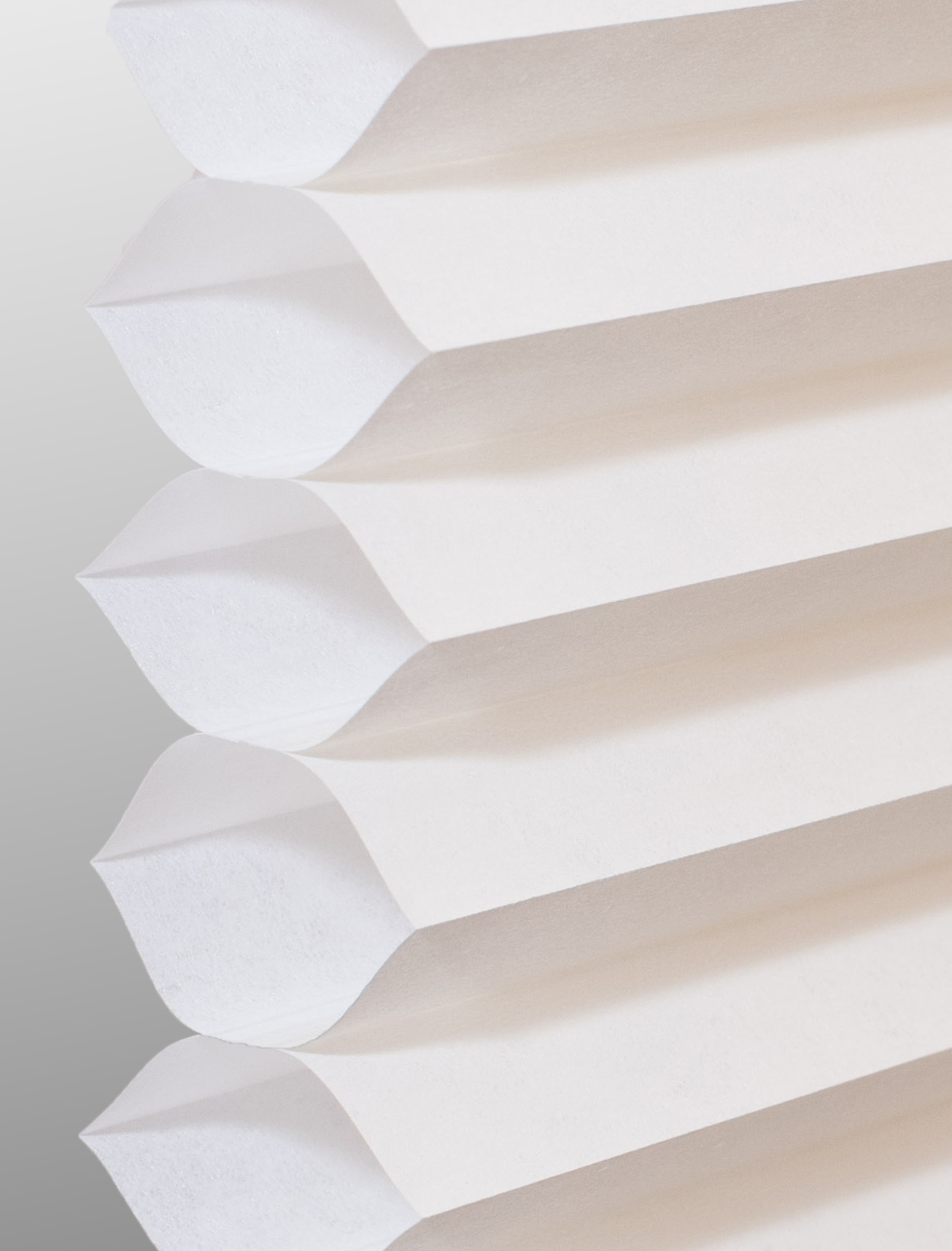 Snow White Smooth cellular shade fabric swatch