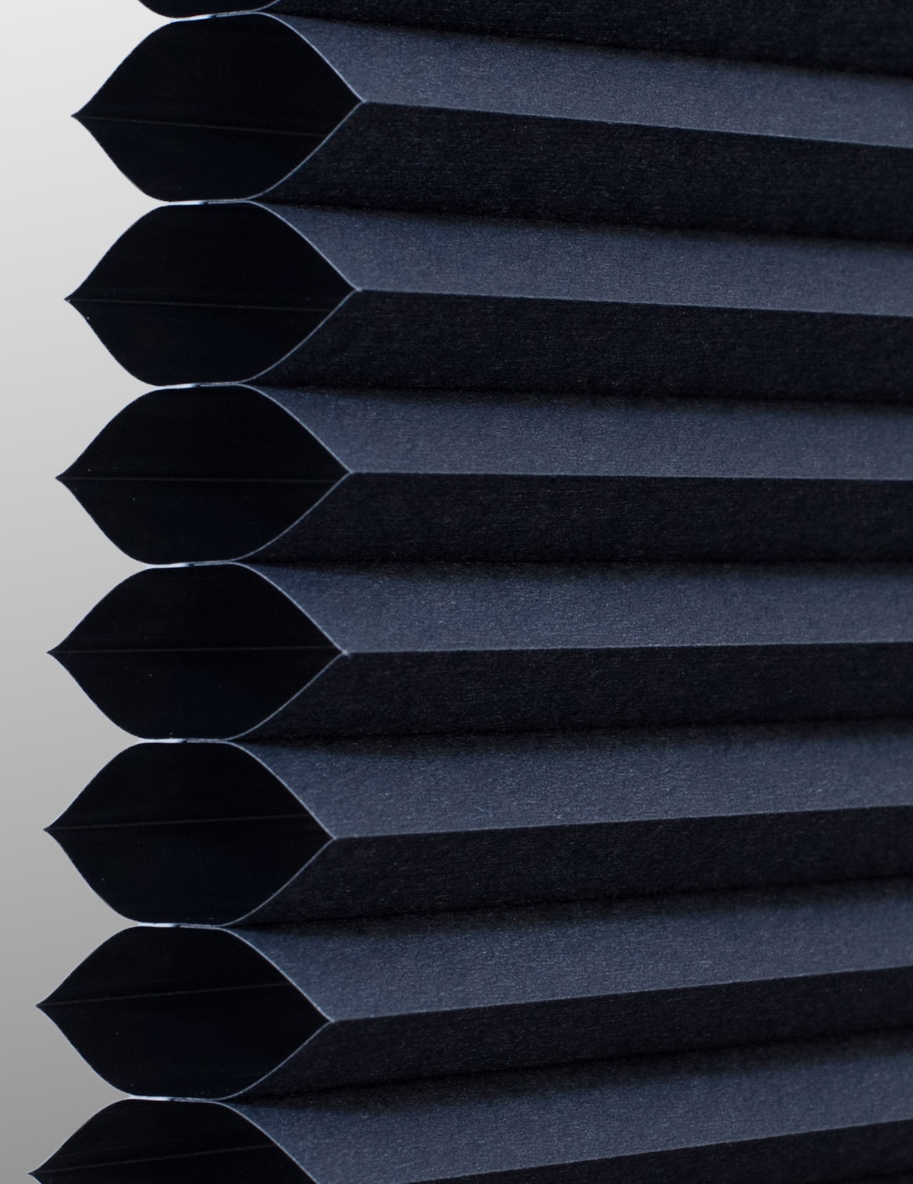 Jean Blue Single cell cellular shade fabric swatch