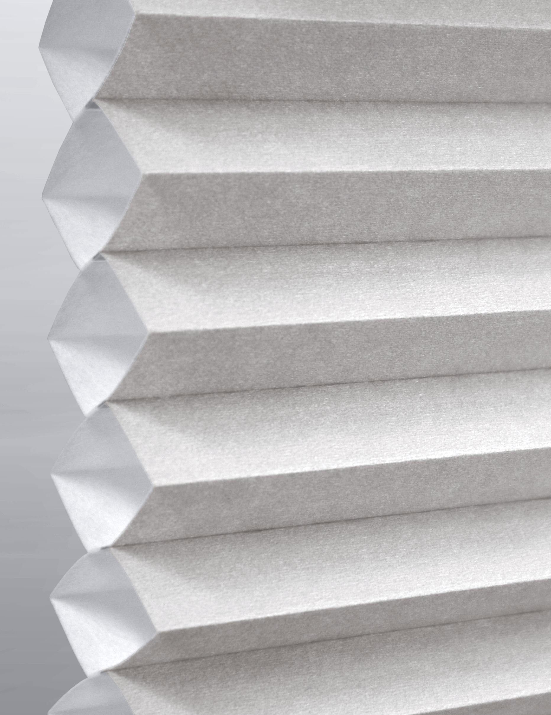 Pale Slate Single cell cellular shade fabric swatch