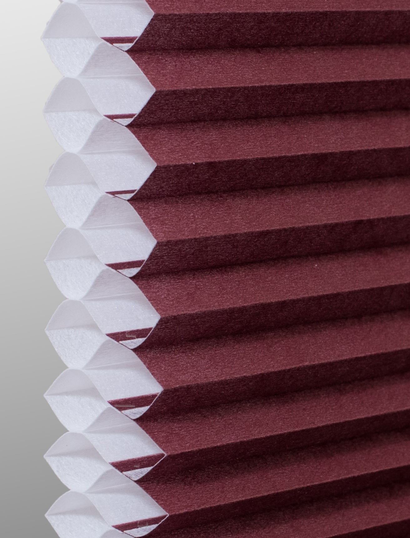 Bordeaux Double cell cellular shade fabric swatch