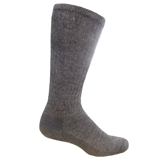 Thumbnail: Brown Therapeutic Alpaca Socks