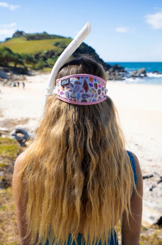 Thumbnail: Divermon Mask Tamer - Shell Pink Neoprene