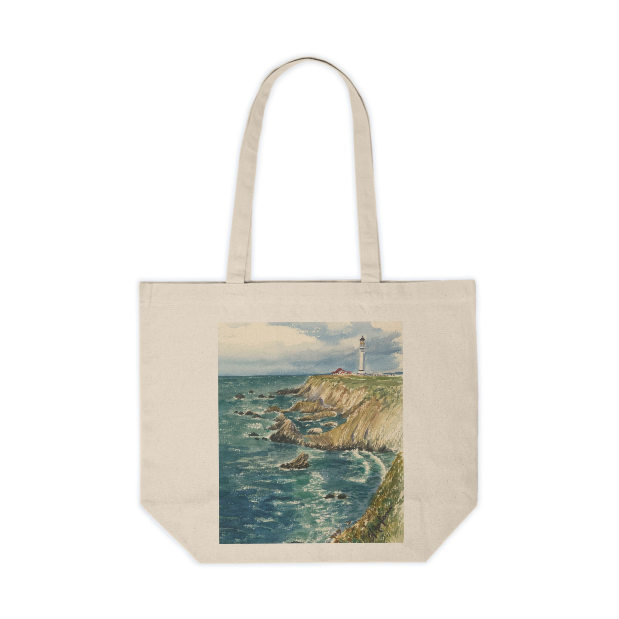 Canvas Shopping Tote - Point Arena Lighthouse, California