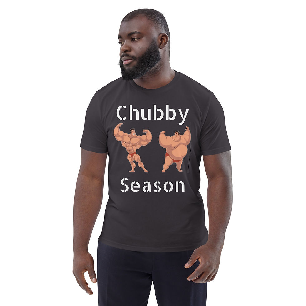 Thumbnail: Chubby Season Unisex organic cotton t-shirt
