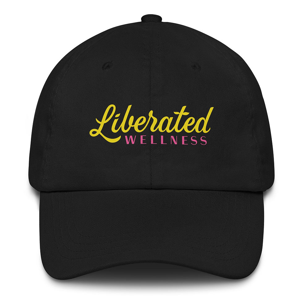 Thumbnail: (Pink + Yellow) Liberated Wellness | Classic Dad Hat