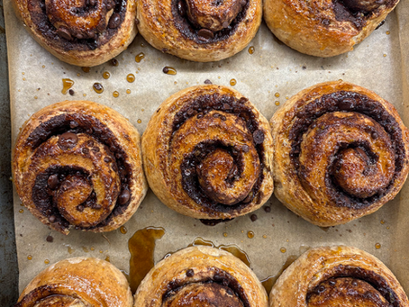 Сінабони з шоколадом та корицею