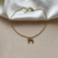 Lunar Halo Anklet