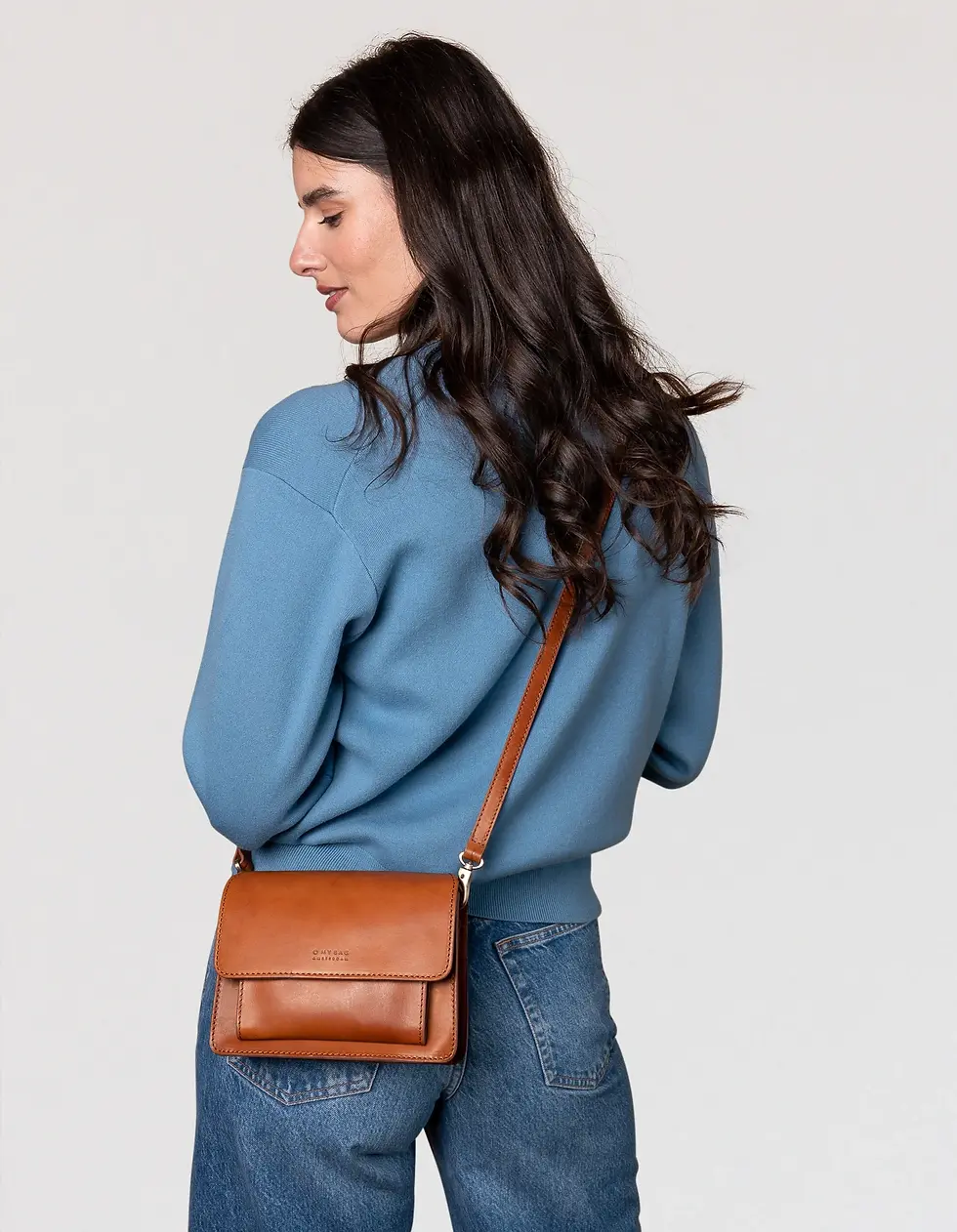 Thumbnail: O My Bag Harper Mini - Cognac