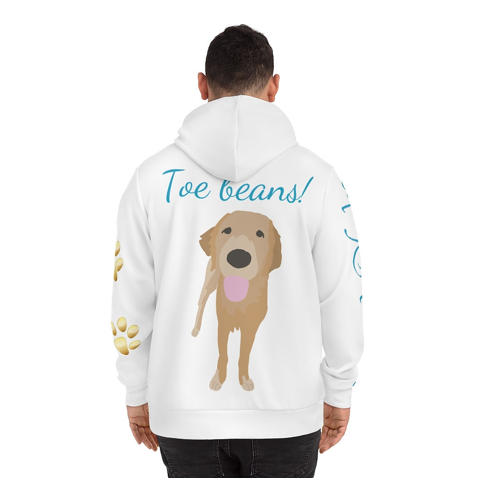 Thumbnail: Paw print Sigu and Bhaloo Hoodie