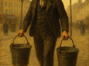 Nos métiers d’antan : Le Porteur d'eau