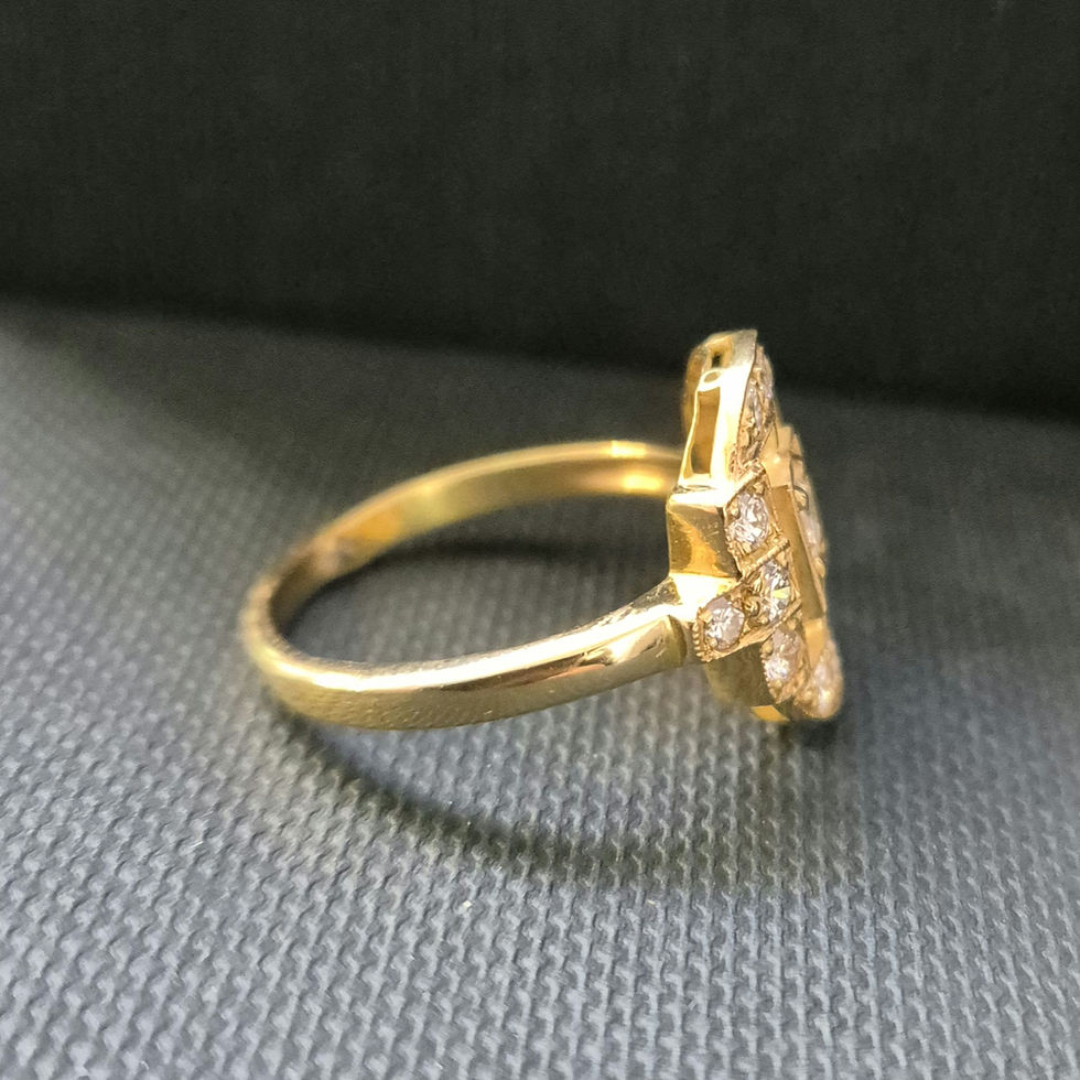 Miniature : Bague style art déco 