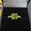 Miniature : Bague or jaune platine péridot diamants
