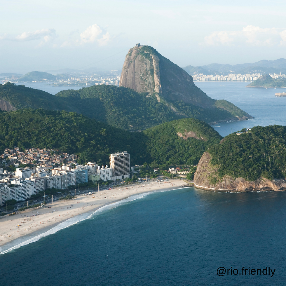 Vista aérea de Leme