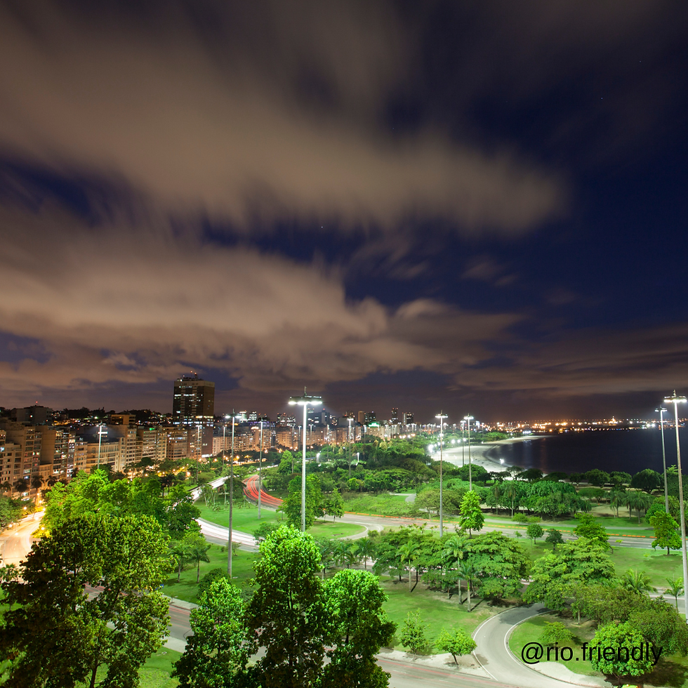 Vista aérea Parque do Flamengo