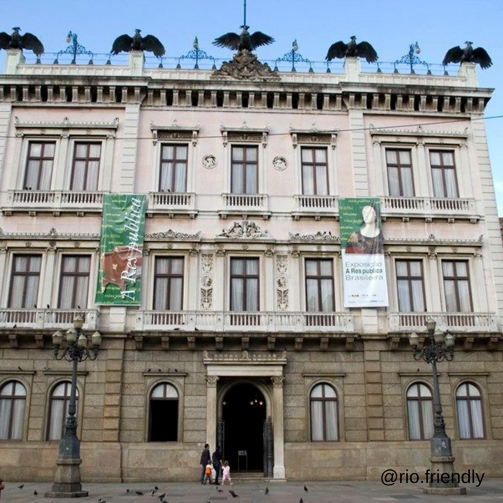 Frontis Palacio do Catete