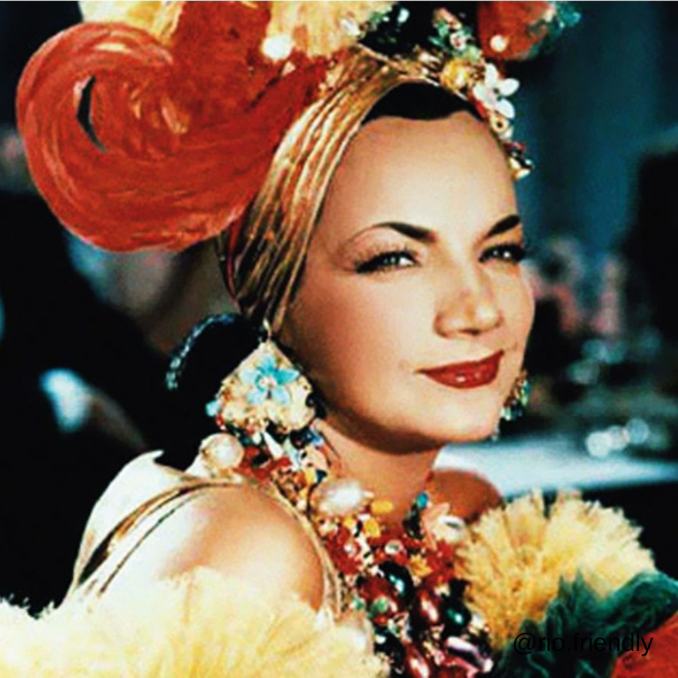 Retrato Carmen Miranda