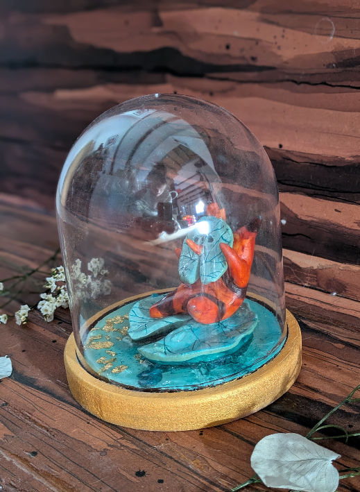 Miniature : figurine artisanale korogu cloche