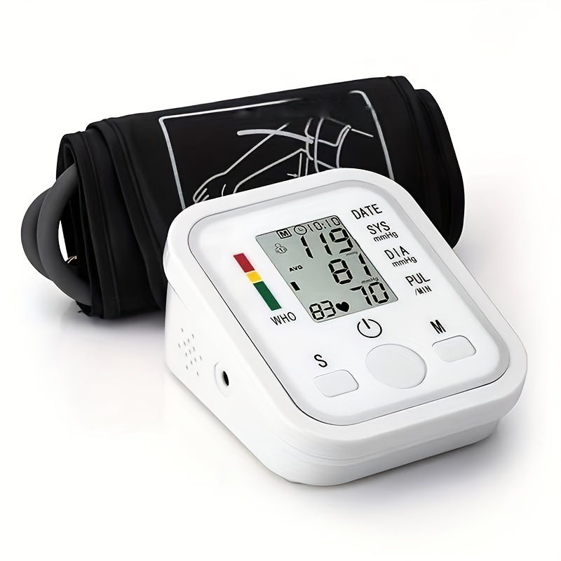 Professional Medical Blood Pressure Monitor LED Display Upper Arm Automatic Moni
