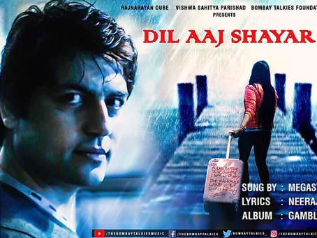 THE BOMBAY TALKIES STUDIOS RELEASES DIL AAJ SHAYAR HAI IN THE VOICE OF MEGASTAR AAZAAD