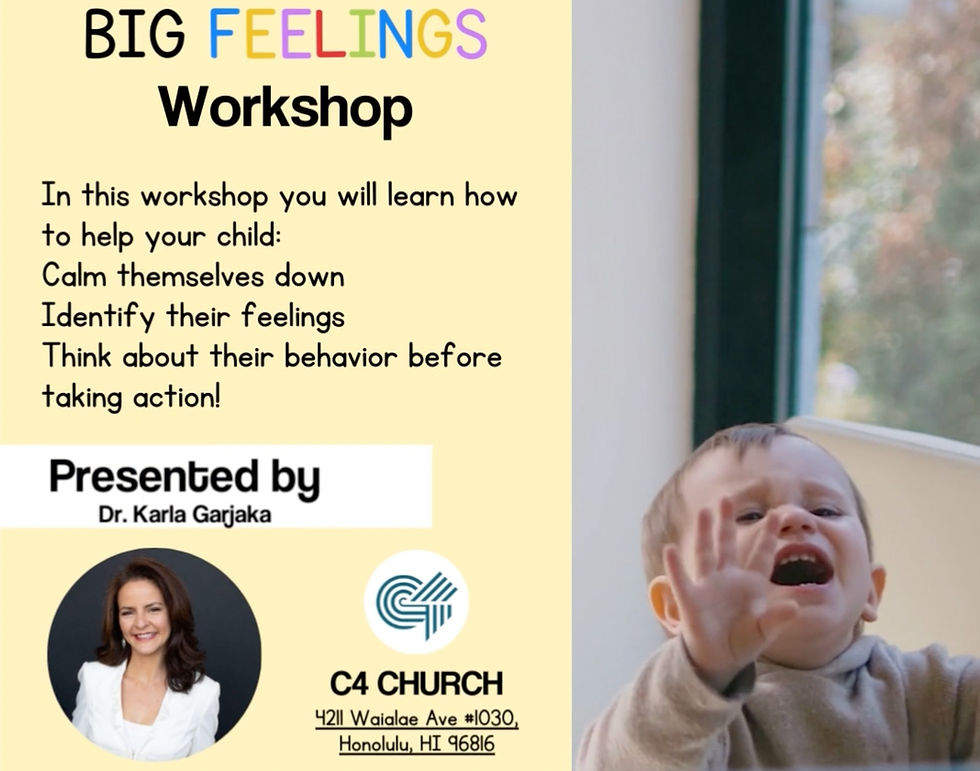 BIG feelings workshop