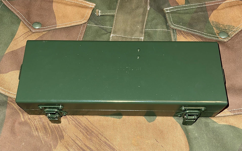 Thumbnail: No8 Scope Tin - Reenactor Refinished Reproduction - for No32 Scopes