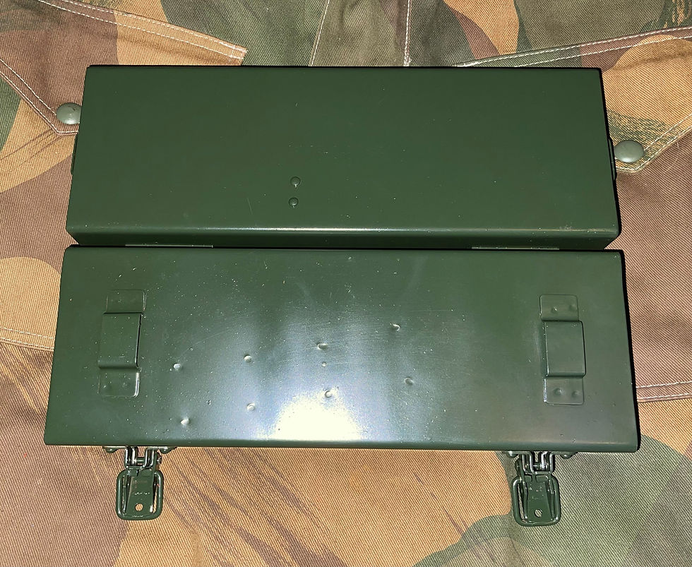 Thumbnail: No8 Scope Tin - Reenactor Refinished Reproduction - for No32 Scopes