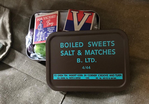 British / Commonwealth Small Ration Tin - Reproduction - Select from ...