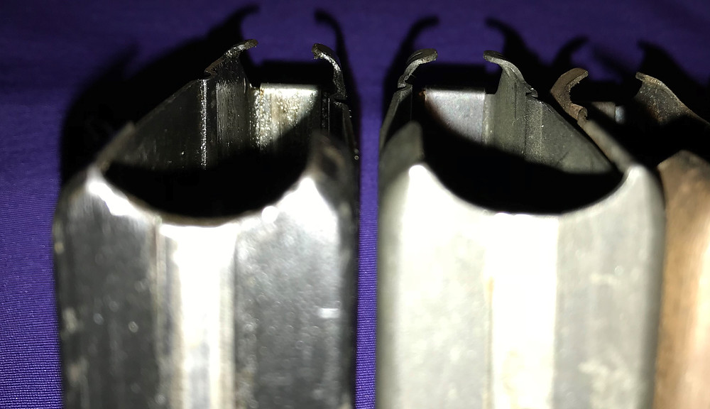 The real Longbranch example shows good fron tlip length and form, as does the reporduction, some minor tweaking for the individual rifle may still be required.