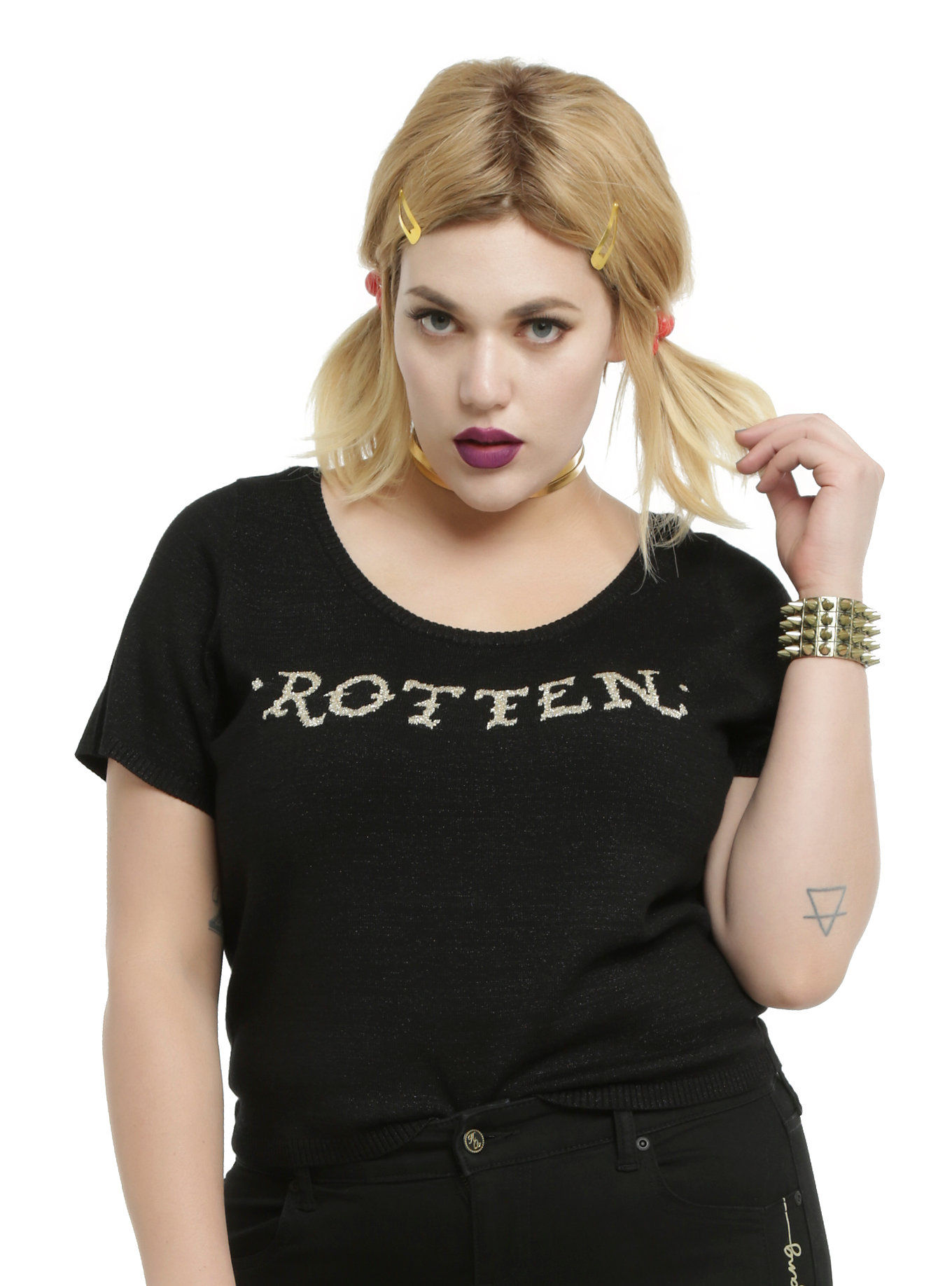 HARLEY QUINN ROTTEN GIRLS TOP PLUS SIZE