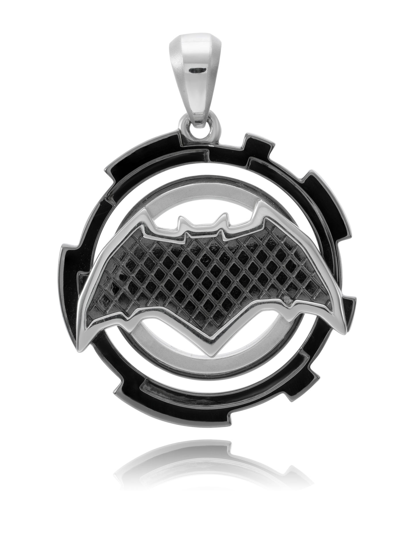 BATMAN Silver Pendant from Batman v Superman: DOJ