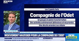 Mathias Pecqueur sur BFM Bourse - Retour sur la Compagnie de l'Odet