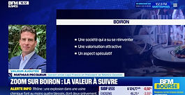 Mathias Pecqueur sur BFM Bourse - Boiron