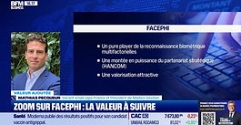 Mathias Pecqueur sur BFM - Retour sur Facephi
