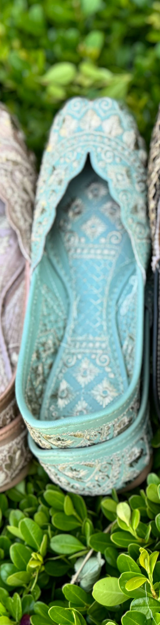 Thumbnail: Regal Pastel & Neutral Juttis Collection — Blush Beige