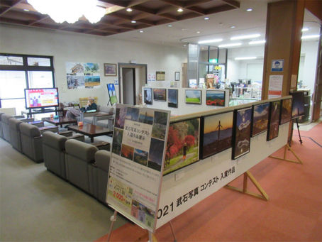岳の湯温泉雲渓荘 令和3年度武石写真コンテスト入選作品を展示しています!