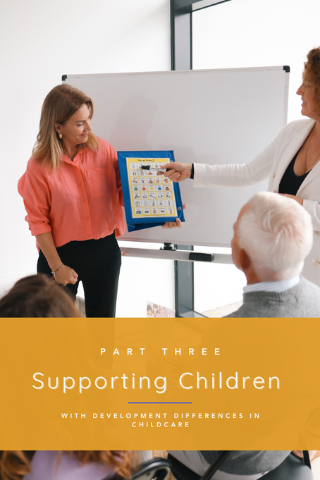 Supporting Children with Developmental Differences in Childcare Part 3