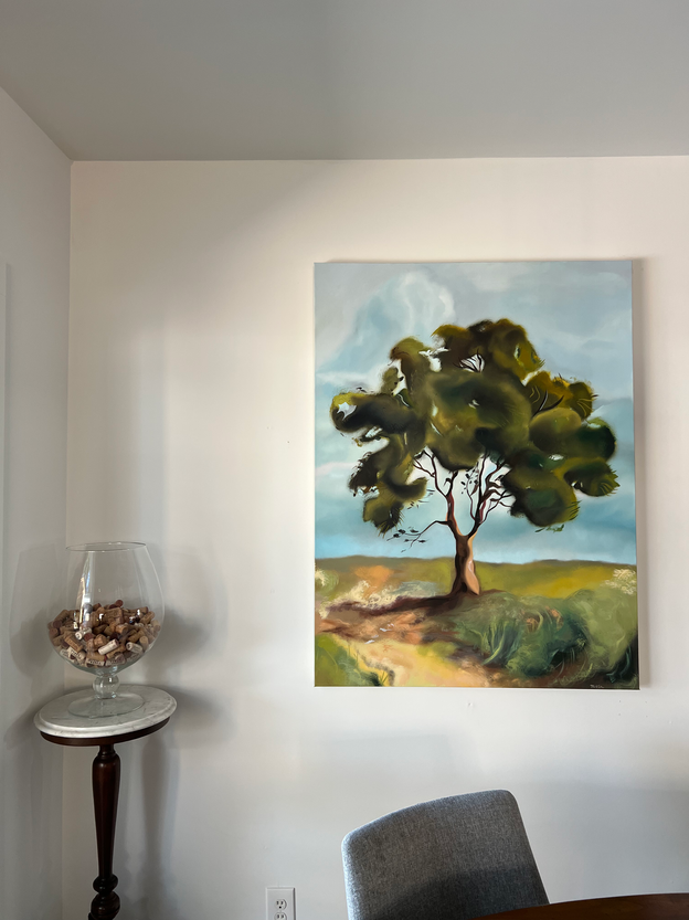 Tree - 36 x 48 inches
- Oil on canvas, 2022