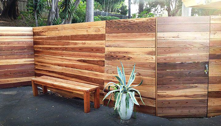 best-wood-for-horizontal-fence-modern-ho