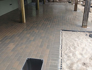 Paver patio built by Wally Corlew of Boulder Brothers LLC