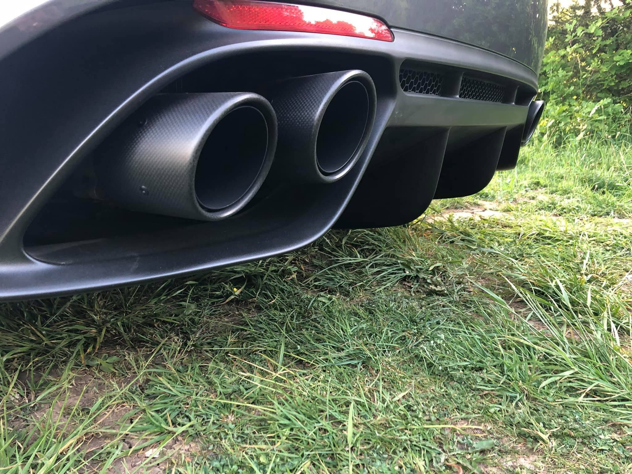 Giulia Quadrifoglio Cat Back Exhaust System & Exhaust Flap Remote.