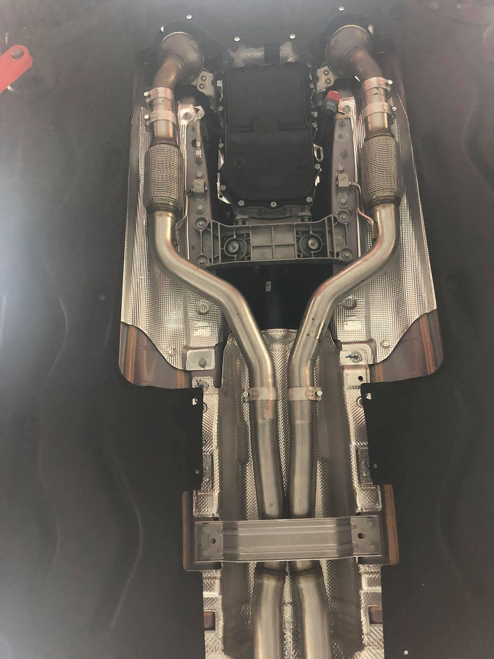 Thumbnail: Giulia Quadrifoglio Cat Back Exhaust System & Exhaust Flap Remote.