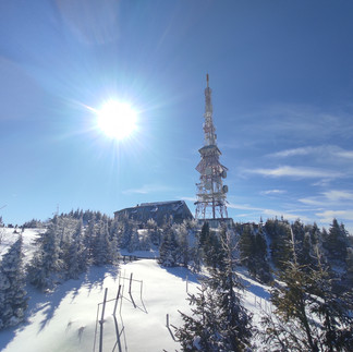 Výhledy na vrholcích hor Szczyrk